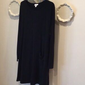 Long sleeve, light weight dress or tunic for leggings